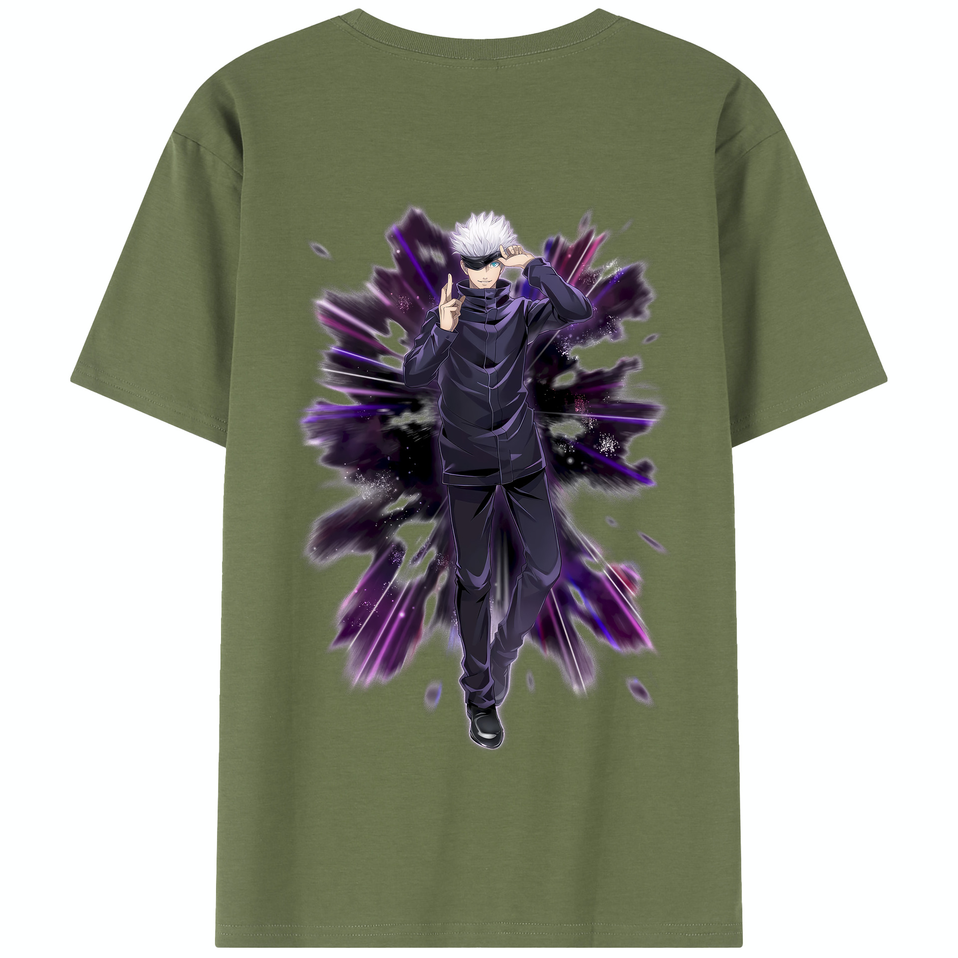 （画像用） 呪術廻戦 Jujutsu Kaisen 綿100％半袖Tシャツ（背面プリント）